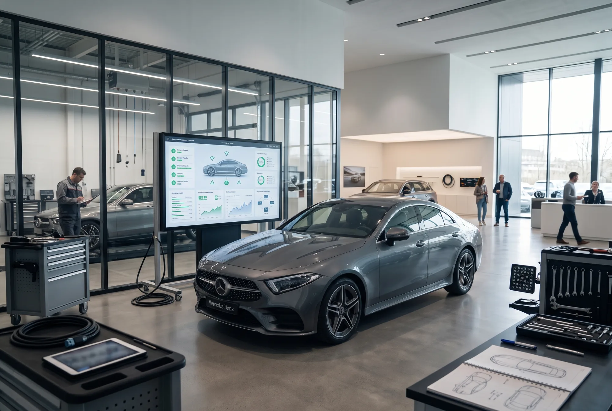 Connected vehicle diagnostics platform