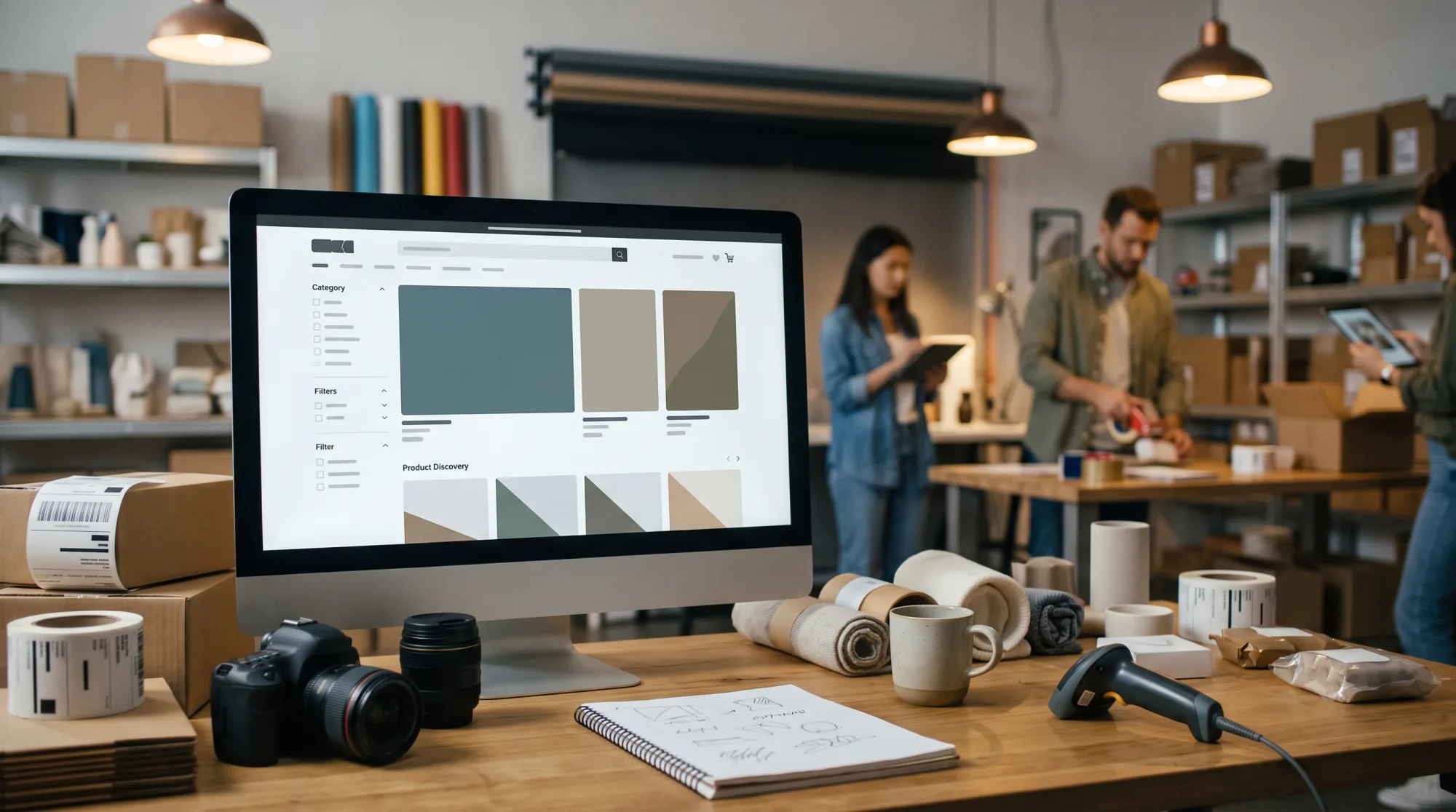 Ecommerce storefront rebuilt with fast product discovery